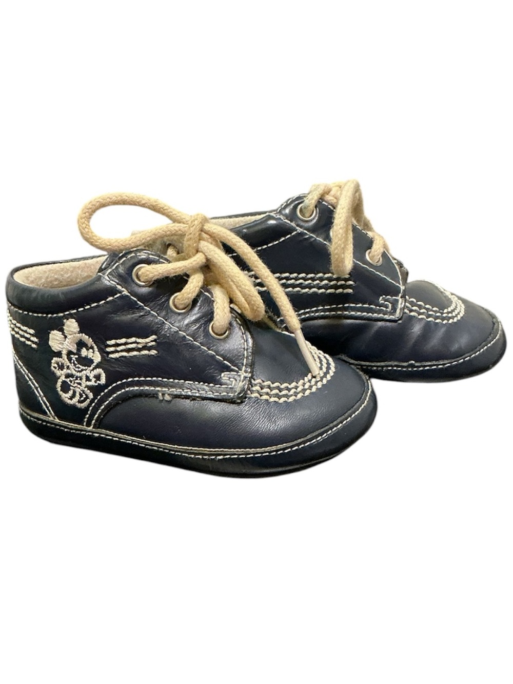 Vintage Disney Mickey Crib Shoes